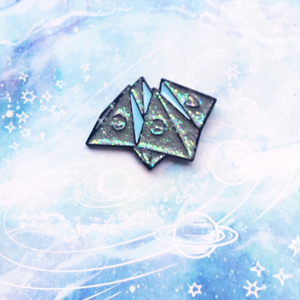 ✨ Glitter Fortune Teller Pin ✨